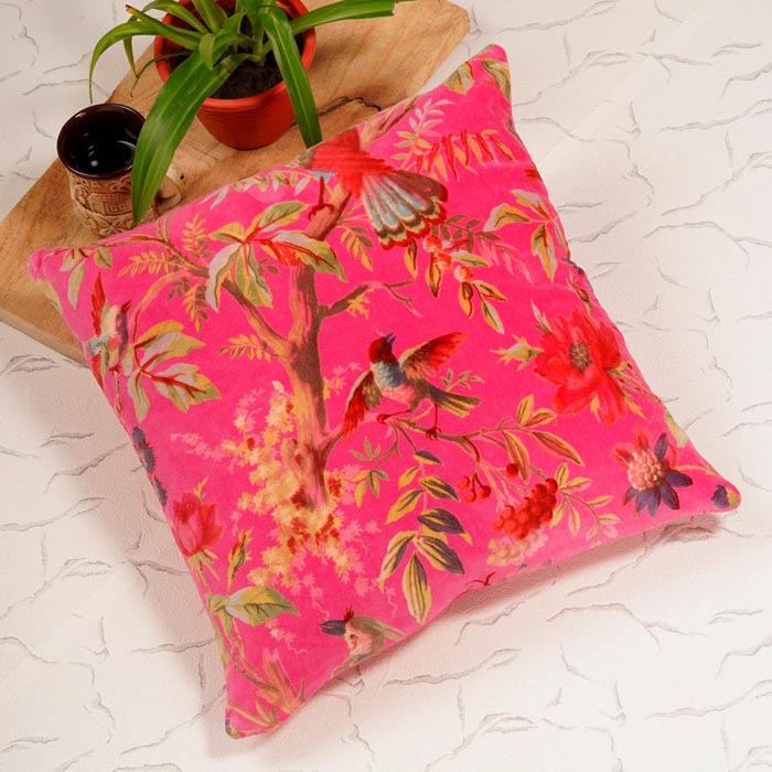 Mexican Painter Pillow Case, Frida Floral Decorative Cushion, Mexican Painter Art Garden Country Mexico Muertes Cushion Cover CC119