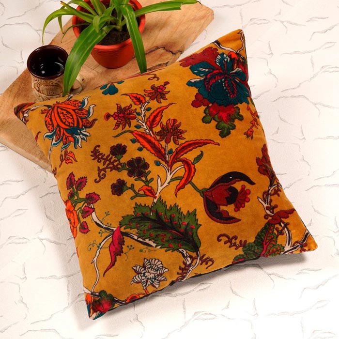Mexican Painter Pillow Case, Frida Floral Decorative Cushion, Mexican Painter Art Garden Country Mexico Muertes Cushion Cover CC120