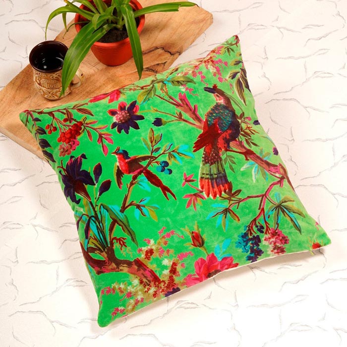 Mexican Painter Pillow Case, Frida Floral Decorative Cushion, Mexican Painter Art Garden Country Mexico Muertes Cushion Cover CC121