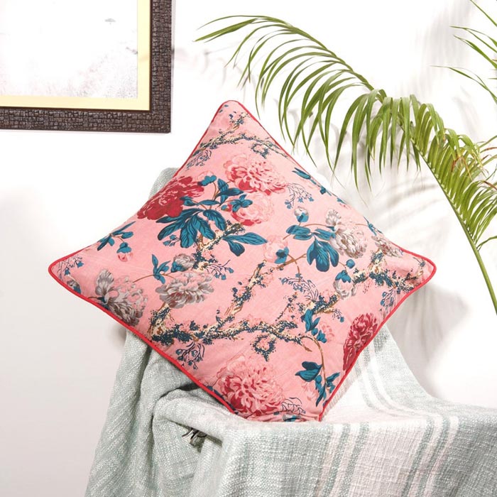 Mexican Painter Pillow Case, Frida Floral Decorative Cushion, Mexican Painter Art Garden Country Mexico Muertes Cushion Cover CC25