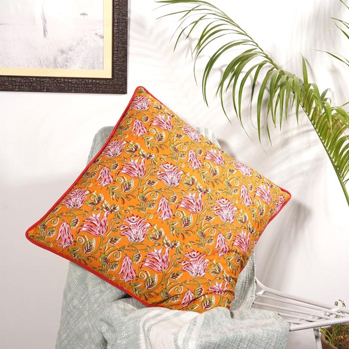 Mexican Painter Pillow Case, Frida Floral Decorative Cushion, Mexican Painter Art Garden Country Mexico Muertes Cushion Cover CC40