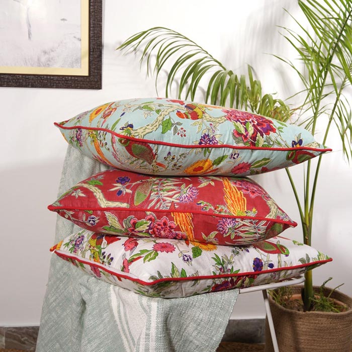 Mexican Painter Pillow Case, Frida Floral Decorative Cushion, Mexican Painter Art Garden Country Mexico Muertes Cushion Cover CC42