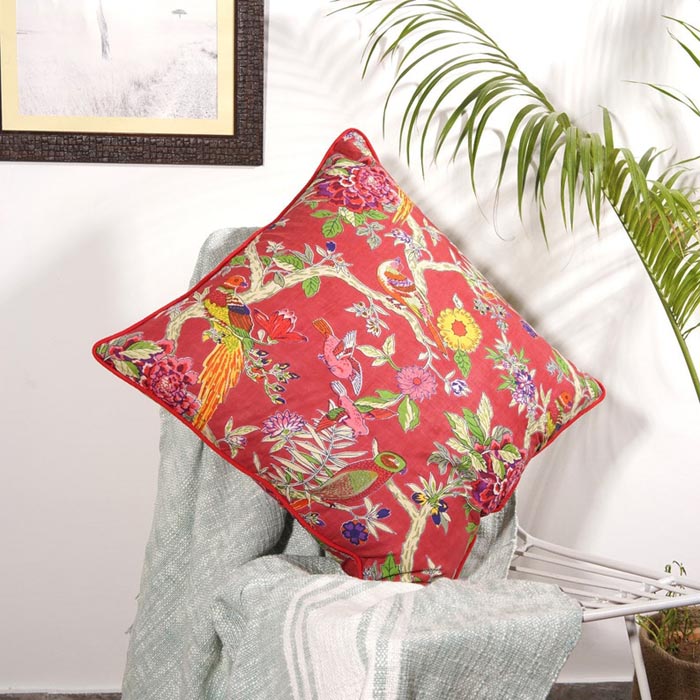 Mexican Painter Pillow Case, Frida Floral Decorative Cushion, Mexican Painter Art Garden Country Mexico Muertes Cushion Cover CC42
