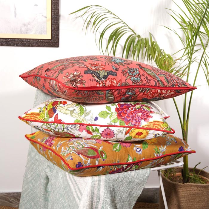 Mexican Painter Pillow Case, Frida Floral Decorative Cushion, Mexican Painter Art Garden Country Mexico Muertes Cushion Cover CC46