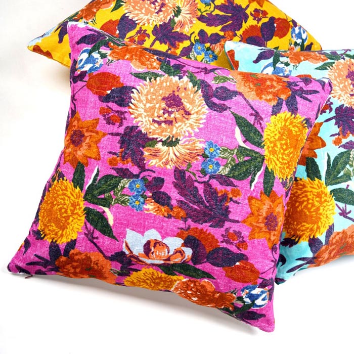 Mexican Painter Pillow Case, Frida Floral Decorative Cushion, Mexican Painter Art Garden Country Mexico Muertes Cushion Cover CC56