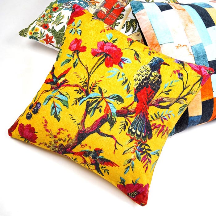 Mexican Painter Pillow Case, Frida Floral Decorative Cushion, Mexican Painter Art Garden Country Mexico Muertes Cushion Cover CC58
