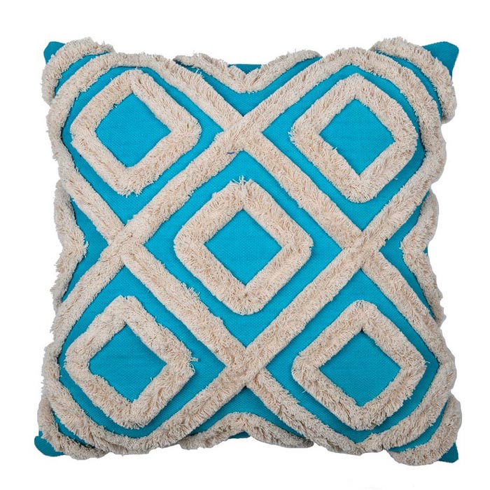 Moroccan Cushion Tassel Cushion Boho Cushion Hand Tufted Cushion Decorative Pillow Lumber Pillow 50x50cm CC165