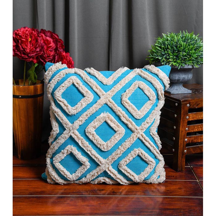 Moroccan Cushion Tassel Cushion Boho Cushion Hand Tufted Cushion Decorative Pillow Lumber Pillow 50x50cm CC165