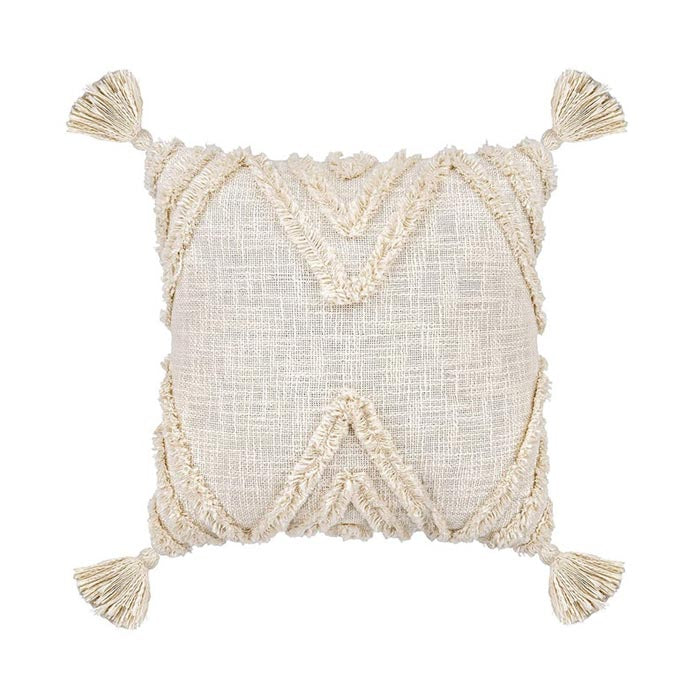 Moroccan Cushion Tassel Cushion Boho Cushion Hand Tufted Cushion Decorative Pillow Lumber Pillow 50x50cm CC166