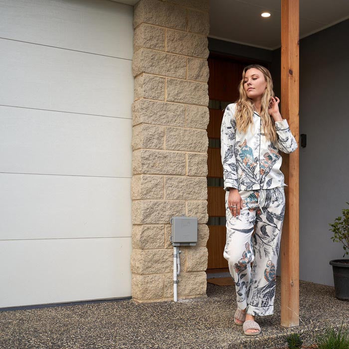 PJ SET LOUNGEWEAR SLEEPWEAR PYJAMAS OWL PRINT Includes 4 sizes S,M,L,XL PJ10