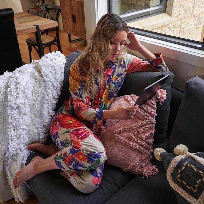 PJ Set Lounge Wear Multi Coloured Includes 4 Sizes - S,M,L,XL PJ3