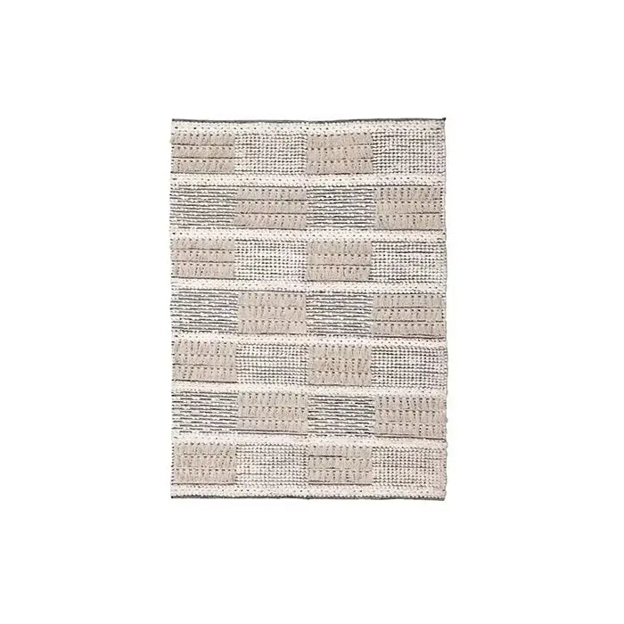 Scandinavian rug, Boho rug, Harmoni 4x6 feet, Area rug, Cotton handwoven rug, beni ourain rug, nordic rugs, Tapis,Teppich, Modern shaggy rug