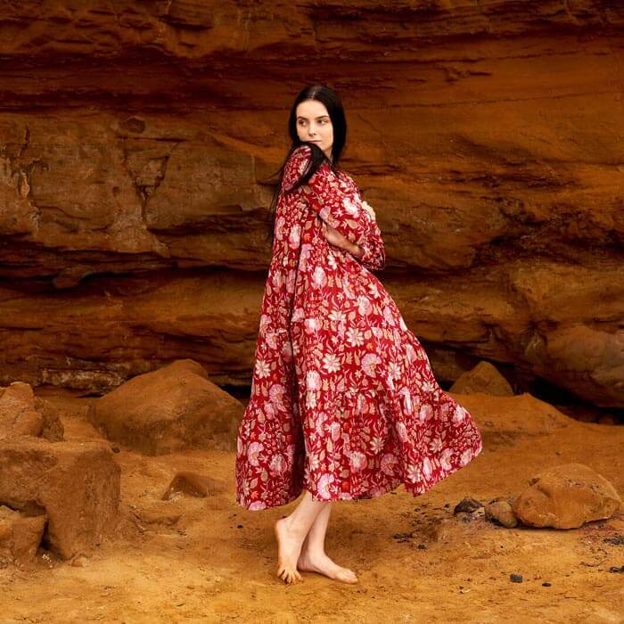 Set of 2 Cotton Maxi Dress Summer Dress Boho dressLong Boho Dress Price includes 2 Sizes S,M,L,XL BD1