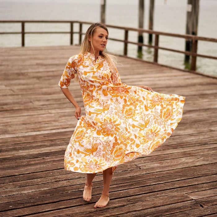 Set of 2 Umbrella Dresses Summer Dress Boho dress Long Boho Dress Floral Animal Print Price includes 2 Sizes S,M,L,XL BD28