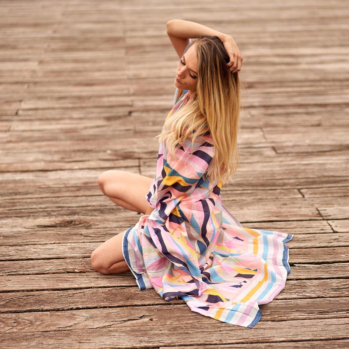 Silk Blend kaftan for women Long Caftan Resort Wear Vacation Beach Dress Boho Silk Dress Kaftan Floral SK04