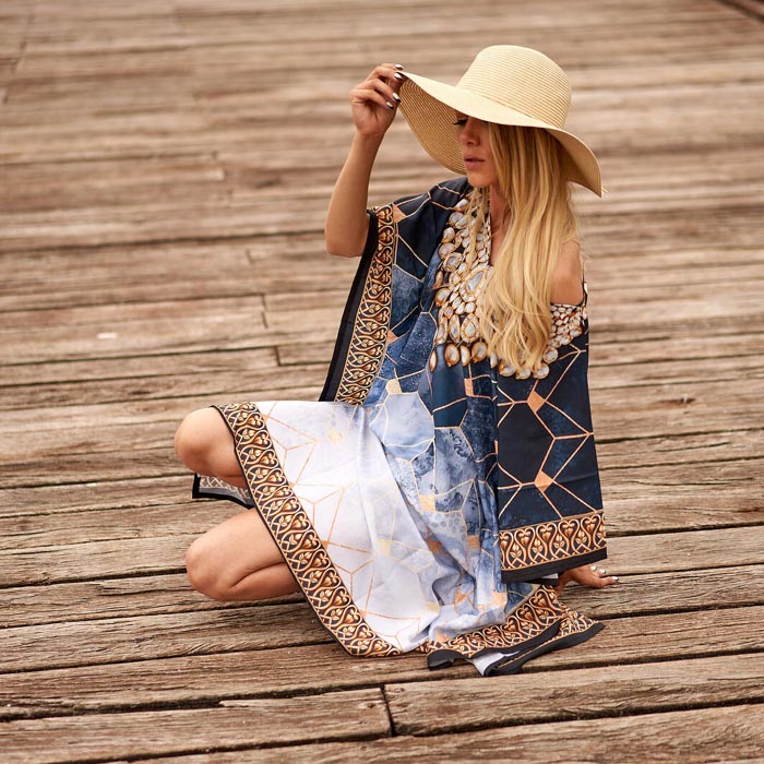 Silk Blend kaftan for women Long Caftan Resort Wear Vacation Beach Dress Boho Silk Dress Kaftan Floral SK10