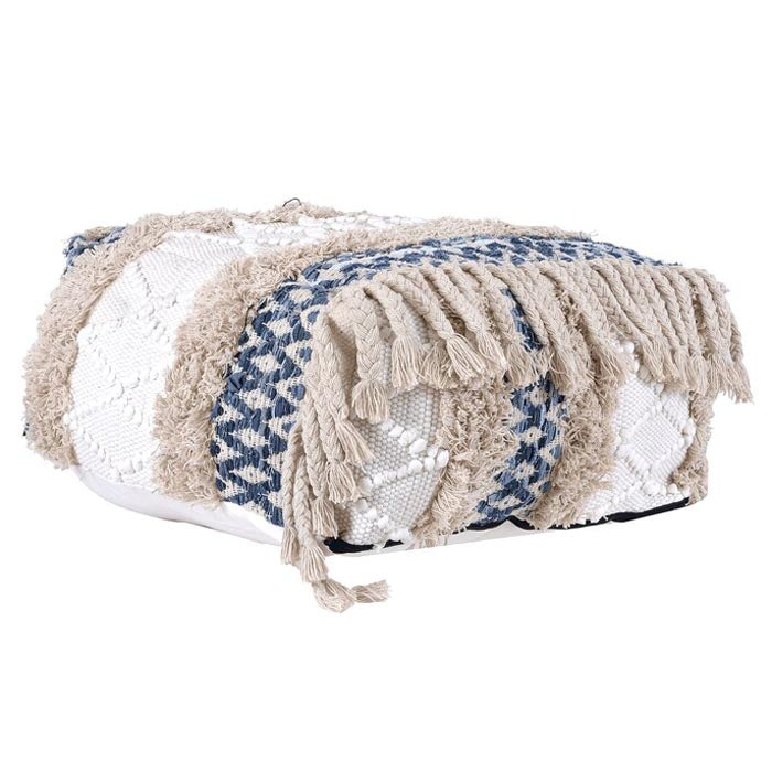 Stunning Moroccan Cushion, Beni Ourain Moroccan Floor Cushion,, Beanbag, Yoga Meditation Cushion, Linen Connections,Ottoman, Home Decor Gift OT25
