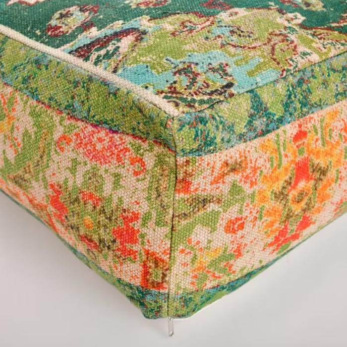 Stunning Moroccan Cushion Cover, Pouf, Beanbag, Yoga Meditation Cushion, Linen Connections, Ottoman, Footstool, Home Decor Gift OT04