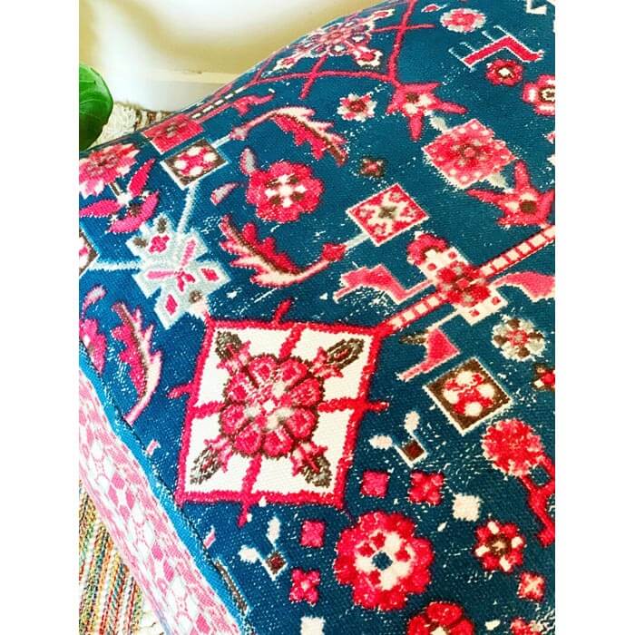 Stunning Moroccan Cushion Cover, Pouf, Beanbag, Yoga Meditation Cushion, Linen Connections, Ottoman, Footstool, Home Decor Gift OT19