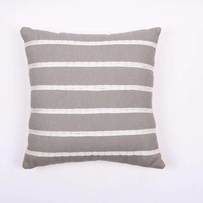 Tassels Linen Cushion Cover 50x50cm Beige Pillow Cover Handmade Boho rustic decor cream Moroccan Cushions Hand Tufted Cushion Lumbar Pillow CC203