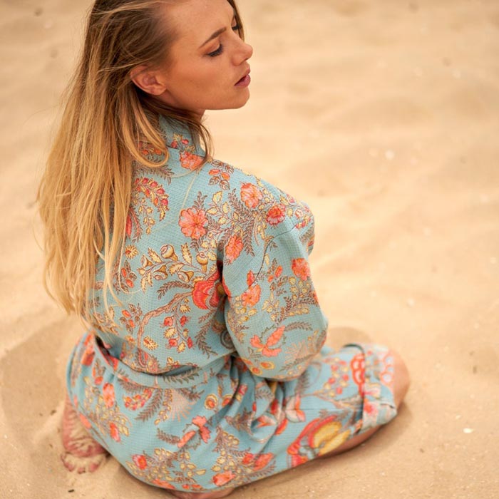 Unisex Waffle Linen Robe Cotton Kimono Robe Gift for her Mother's Valentines Chritmas Wedding Bridesmaids Robes Summer Bathrobe WK05